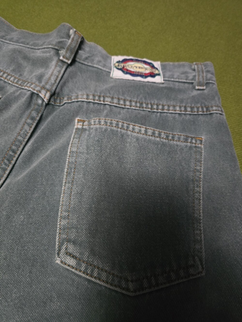 Vintage Broadway Green Jeans